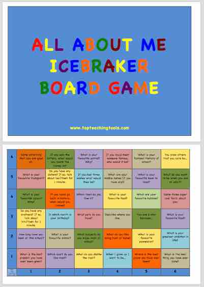 What's the Purpose? Board Game – Top Teacher